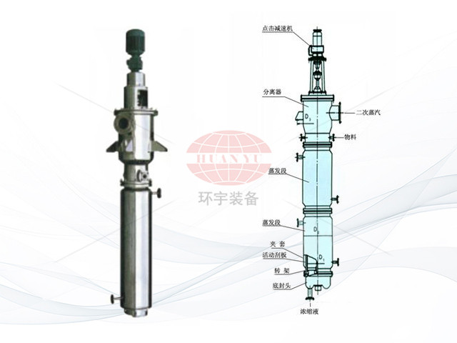 LG系列離心式刮板薄膜蒸發(fā)器